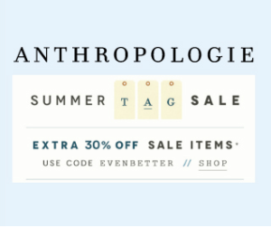 Anthropologie July 4th Sale
