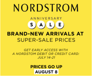 Nordstrom Anniversary Sale 