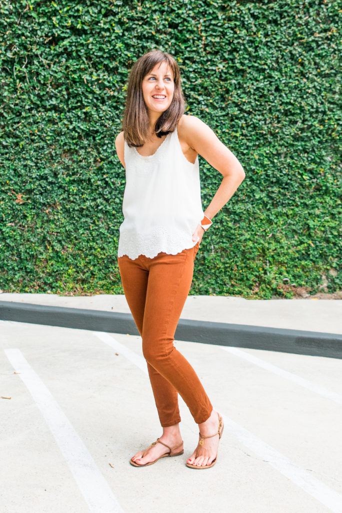 How to wear burnt orange